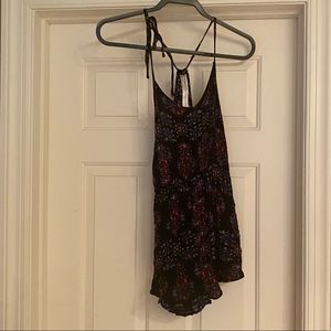 Free people intimately shorts romper Fun cute print Size XS